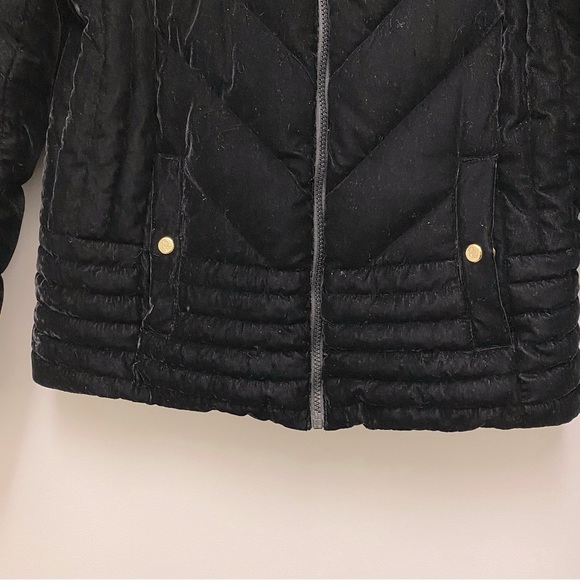 Ralph Lauren Velvet Puffer Bomber Jacket // Veste Bomber Matelassée - Picture 3 of 11
